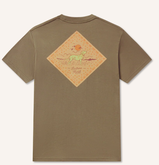 YTH GREEN BANDANA BFF TEE