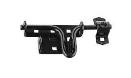 BLACK STEEL DOOR/GATE LATCH