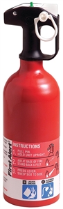 RED FIRE EXTINGUISHER 5-BC 1.4LB