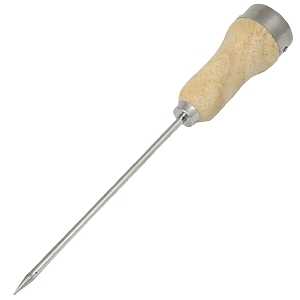 STEEL ICE PICK W/CRUSHER