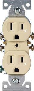 DUPLEX RECEPTACLE 2-POLE 125V