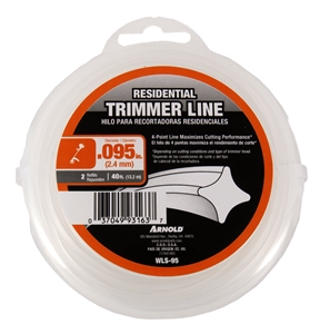 NYLON TRIMMER LINE .095"X40'