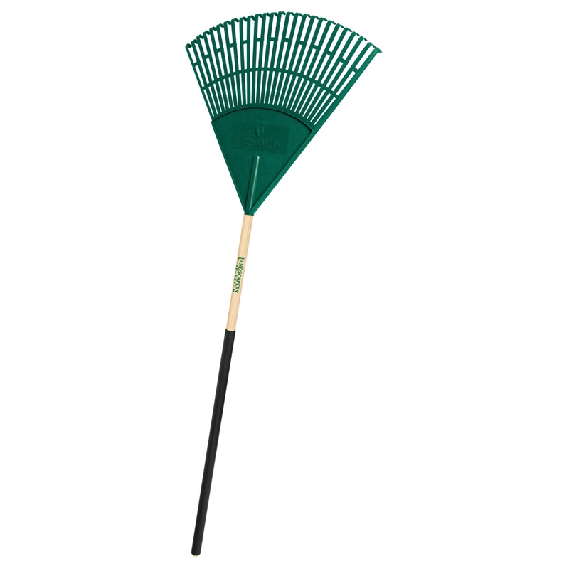 POLY LAWN/LEAF RAKE 26-TINE 48"
