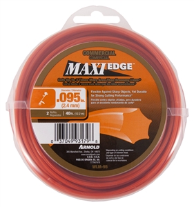 RED TRIMMER LINE .095INX40FT