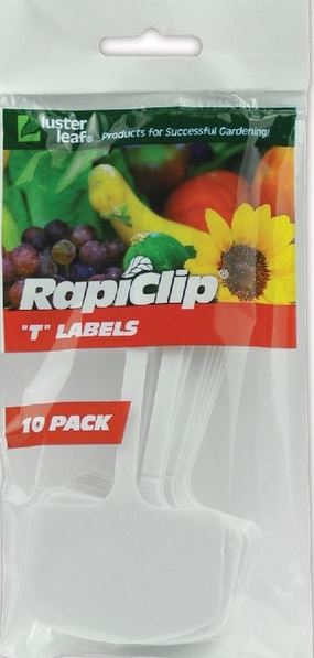 RAPICLIP T-CLIP PLANT LABELS 10P