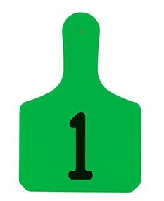 GREEN CALF Y-TAGS 1-25