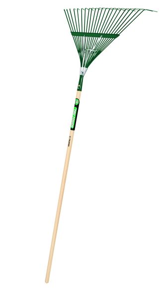 STEEL LEAF RAKE 22" TINE 48"