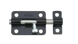 BLACK BARREL BOLT 3IN