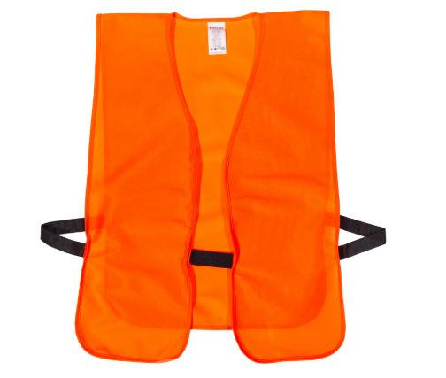 ALLEN ORANGE VEST BUBBA SIZE