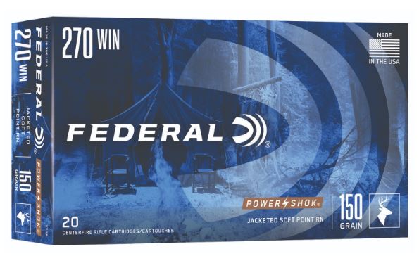 FEDERAL 270WIN 150GRN 20RND