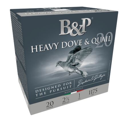 B&P DOVE & QUAIL 20GA 2-3/4" 25R