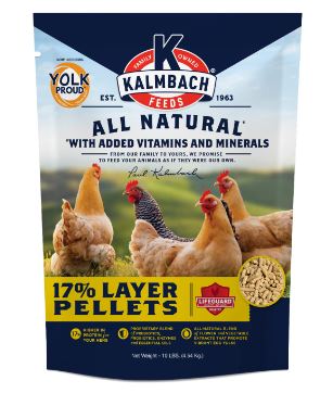 17% ALL NATURAL PELLET - 10LB