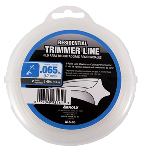 NYLON TRIMMER LINE .065"X40'