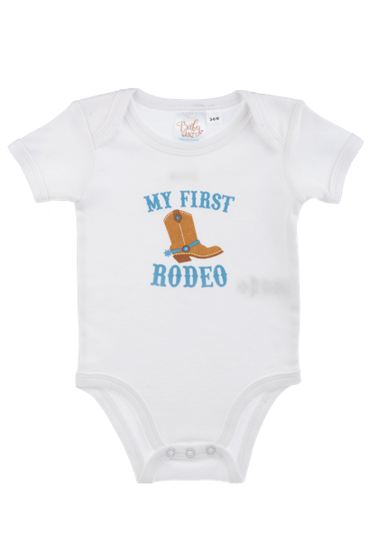 FIRST RODEO ONESIE