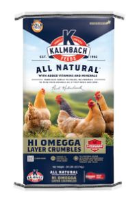 17% HI-OMEGA EGG LAYER CRUMBLE