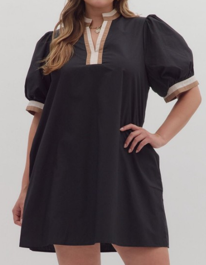 MULTIBAND MINI DRESS