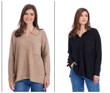 NOA COLLARED SWEATER