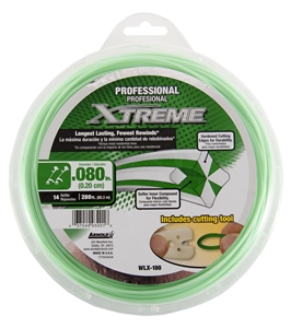 GREEN TRIMMER LINE .080X280FT