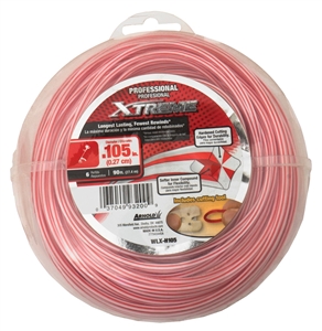 RED TRIMMER LINE .105INX90FT