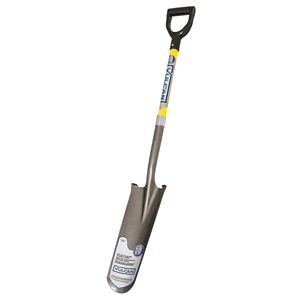 STEEL DRAIN SPADE SHOVEL 6IN