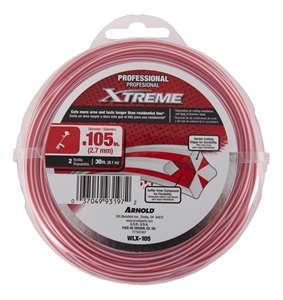 RED TRIMMER LINE .105INX30FT