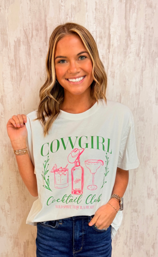 COWGIRL COCKTAIL TEE