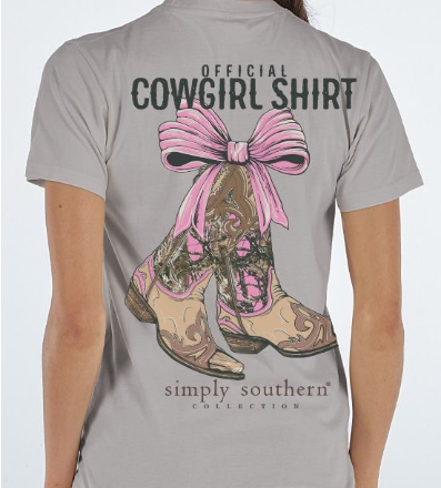 COWGIRL BOOT FOG TEE