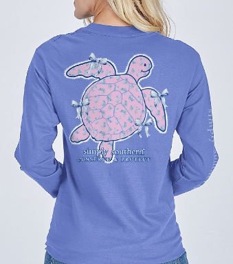 LONG SLEEVE TRACKT5 TINY FLOWER BALI TEE