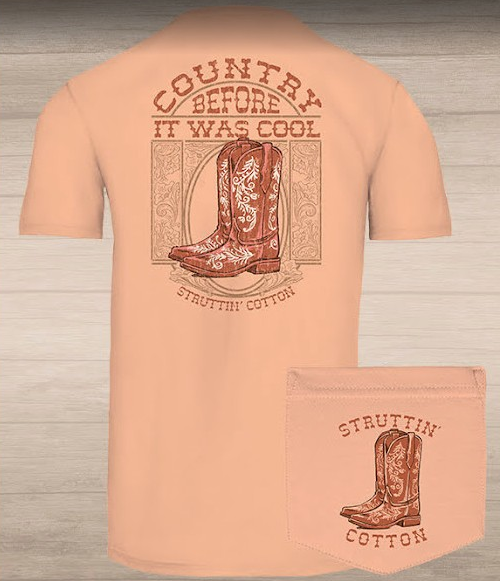 ORANGE COUNTRY COOL TEE