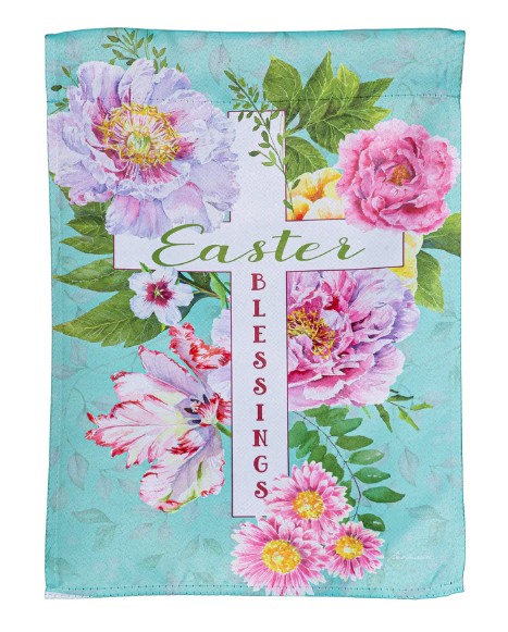 EASTER BLESSING SUEDE GRDN FLAG