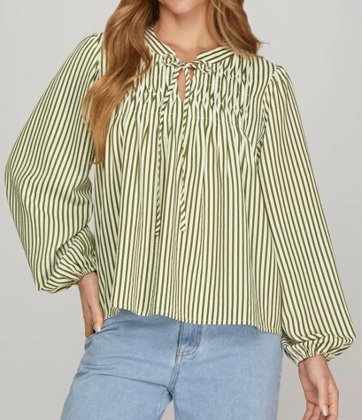 PINTAIL STRIPE TOP