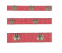 PINK CROWN DOG COLLAR 5/8X14"