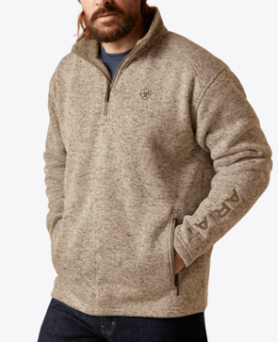 BEIGE CALDWELL SWEATER