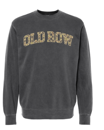 OLD ROW CAMO CREW NECK