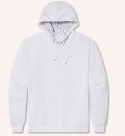 WHITE HALLANDALE HOODIE