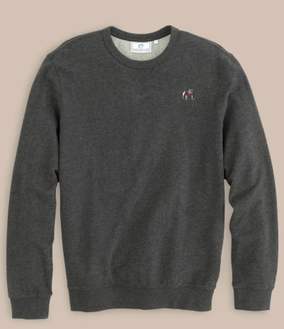GA HEATHER BLACK PULLOVER