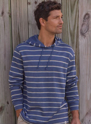 BAY VIEW STRIPE HOODIE