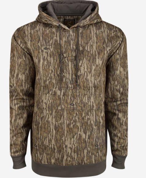 EMBOSSED LOGO HOODIE