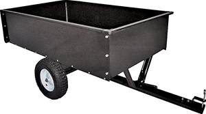 STEEL 2-WHEEL DUMP CART 500LB