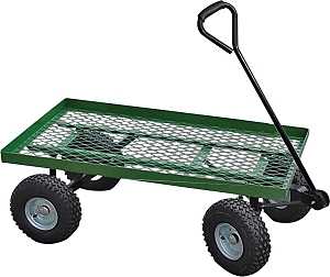 GREEN FLAT GARDEN CART 600LB