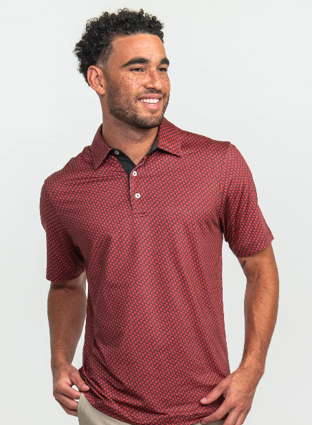 DAWG WALK PRINT POLO