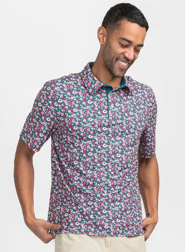 FLORAL FUSION POLO