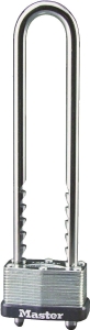 STEEL BIKE PADLOCK 1-3/4X7IN