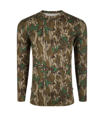 YTH LONG SLEEVE CAMO CREW