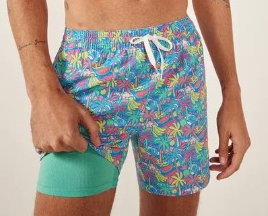 TROPICAL BUNCHES SWIM TRUNK