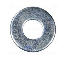 ZINC SAE FLAT WASHERS NO.8
