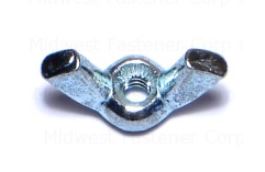 ZINC COLD FORGED WING NUTS 6-32