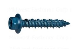 BLUE MASONRY SCREWS 5/16X1-3/4