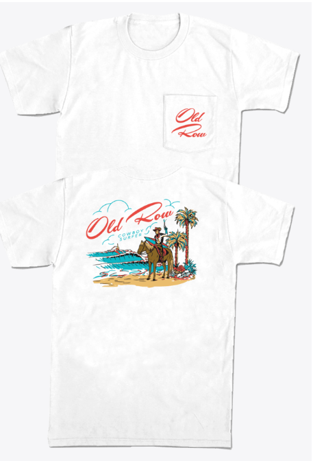 COASTAL COWBOY POCKET TEE