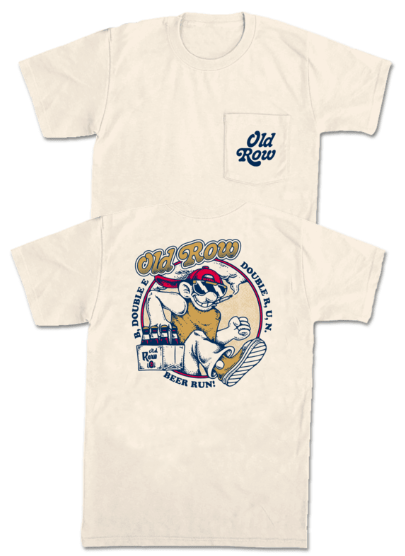 BEER RUN POCKET TEE